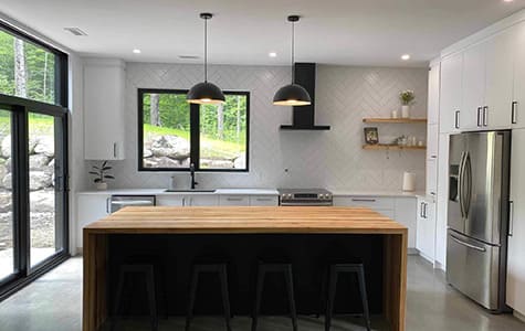 Fabrication d’armoires de cuisine Chambly